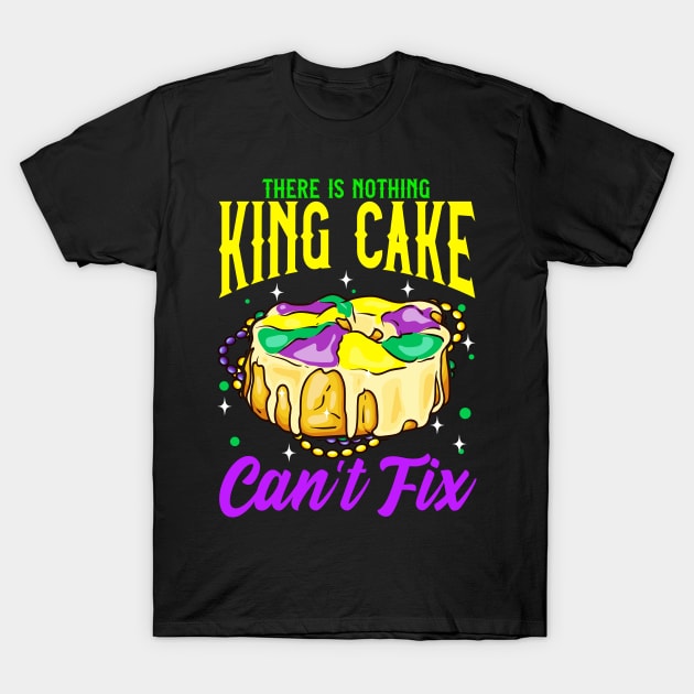 Mardi Gras King Cake T-Shirt by E